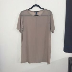 FOREVER 21 Mesh T-Shirt